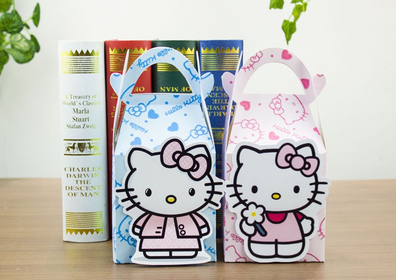 Hello Kitty Favor Box Candy Box Gift Box Cupcake Box Boy Kids Etsy