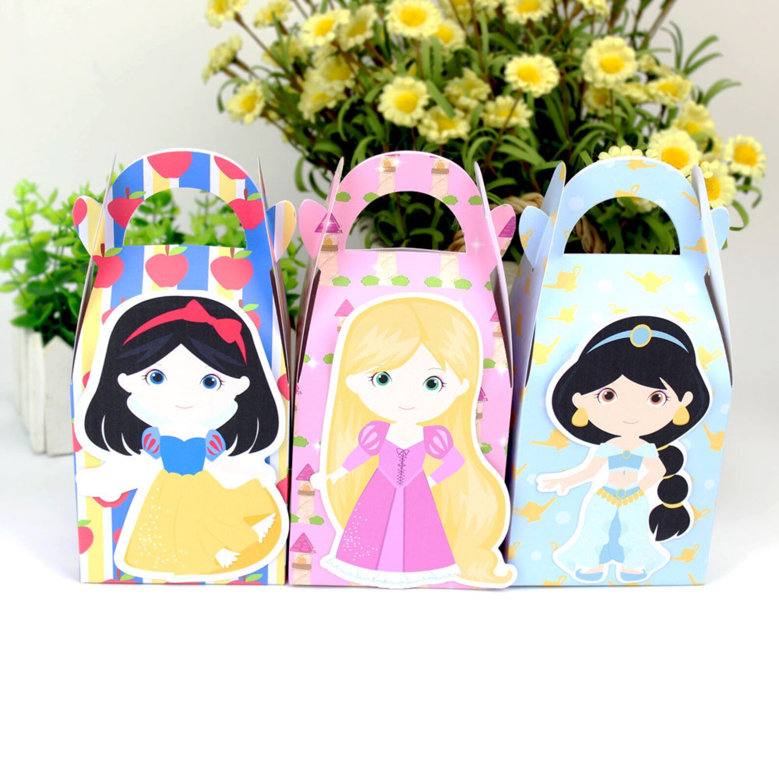 New Princess Party Favor Box Candy Box Gift Box Cupcake Box Etsy