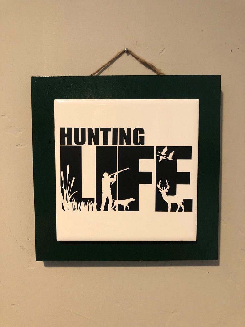 Hunting Sign Hunting Wall Decor Etsy