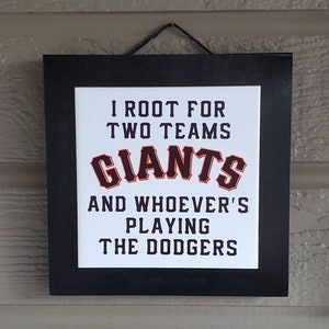 San Francisco Giants Decor | SF Giants Ceramic Tile Sign, Father's Day Gift