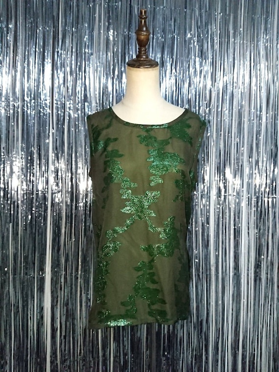 Vintage 90s Yves Saint laurent Couture Silk Vest