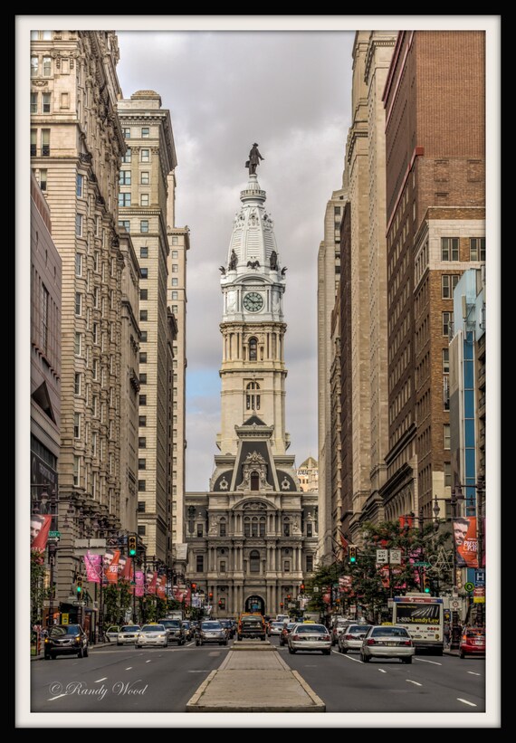 3F 写真集 PHILADELPHIA / 撮影RobertLlewellyn Philadelphia City Hall - Philadelphia Photography - Fine Art Print