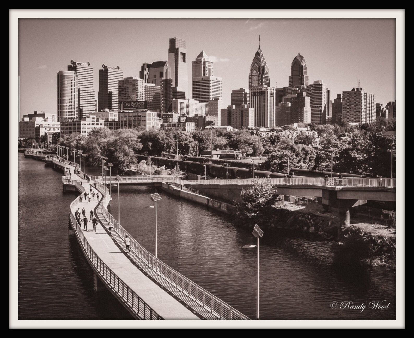 Philadelphia Skyline Philadelphia Photography Black and White Fine Wall