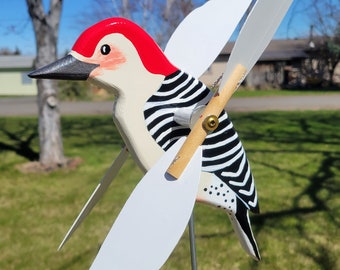 Red-Bellied Woodpecker Whirligig