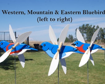 Bluebird Whirligig - Three varieties to choose from