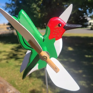 Hummingbird Whirligig with Variations