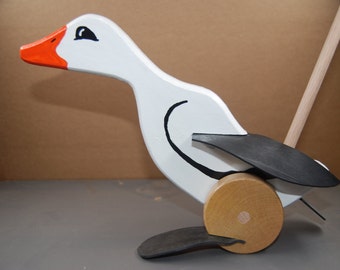 Duck (Domestic) Stick Toy - Stick toys are fun for children of all ages.