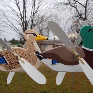 Mallard Duck Whirligig (Male or Female)