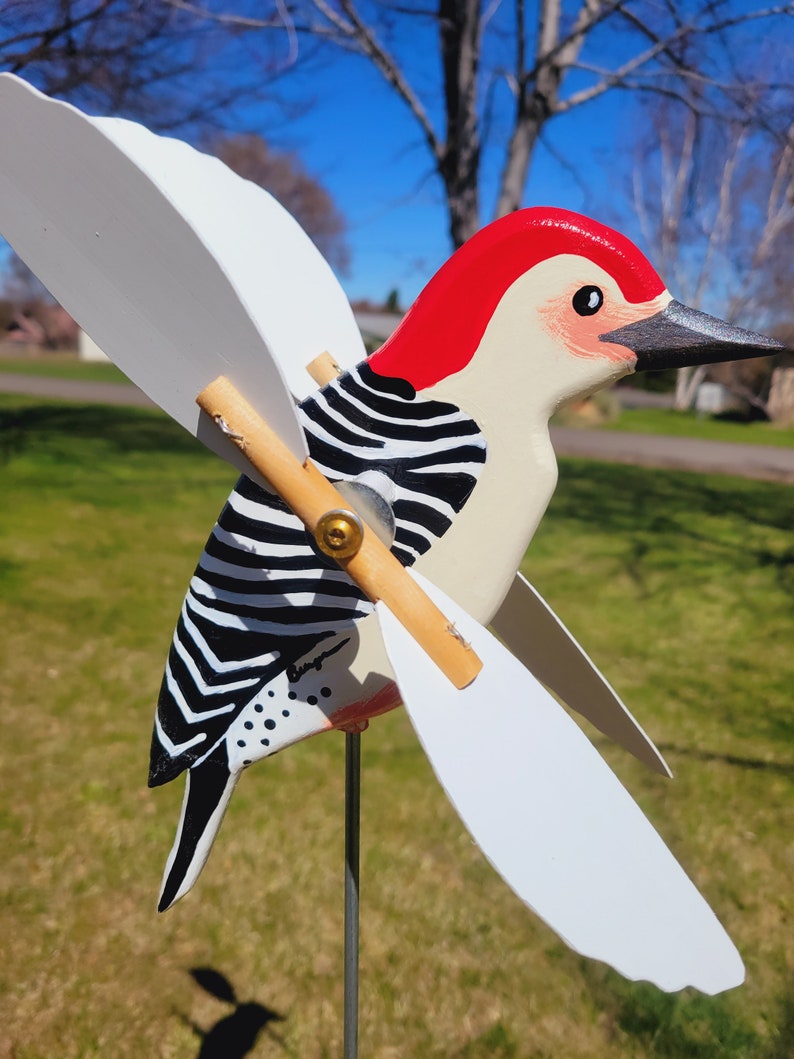 Red-Bellied Woodpecker Whirligig image 4