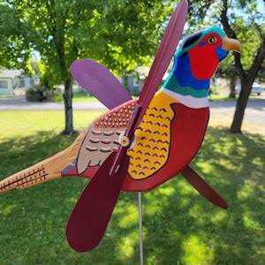 Ring-necked Pheasant Whirligig
