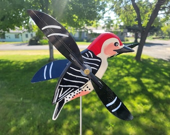 Red-Bellied Woodpecker Whirligig