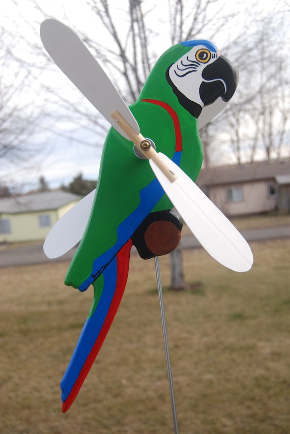 重度のコンゴウインコの回転 - Etsy 日本