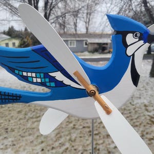 Blue Jay Whirligig