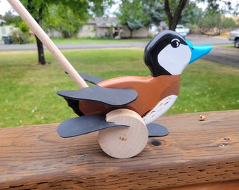 Ruddy Duck Stick Toy - Stick toys are fun for children of all ages.