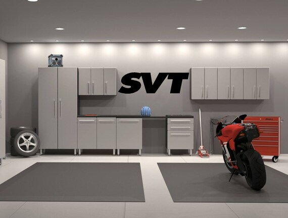 Ford Svt Emblem Garage Interior Wall Decal Sticker Etsy