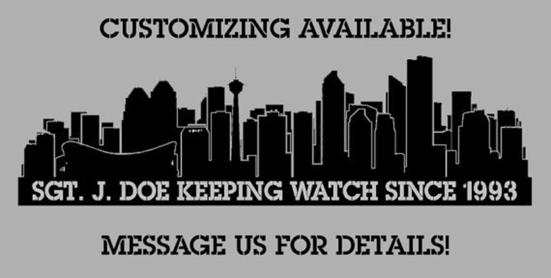 Madrid Spain City Skyline Interior Wall Decal Sticker WITH Lettering