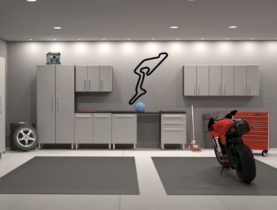 Nurburgring Gp Deutschland Race Track Innenwand Garage Shop Aufkleber