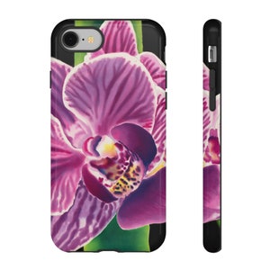 Pink Orchid Tough Phone Cases