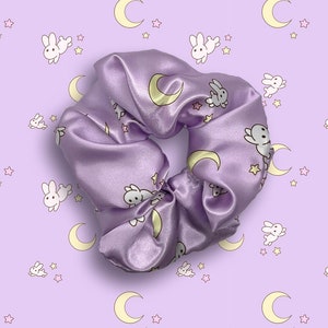 Moon Rabbit Extra Large Scrunchie | Magical Girl | Anime Chic | Geek Chic