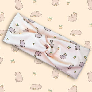 Capybara Knot Headband | Hair Accessories | Kawaii