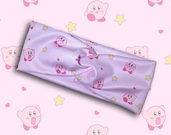 Pink Puffball Knot Headband | Kawaii | Video Game | Anime