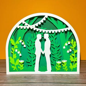 Cartão de Casamento - Gay