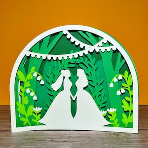 Cartão de Casamento - Lésbica