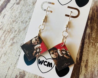 Lost Boys Poster Earrings - Wood