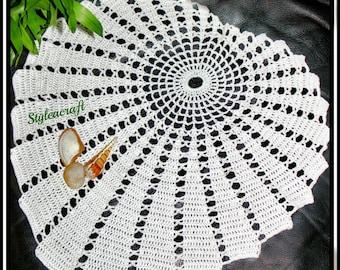 Shell Doily Lotus Pattern
