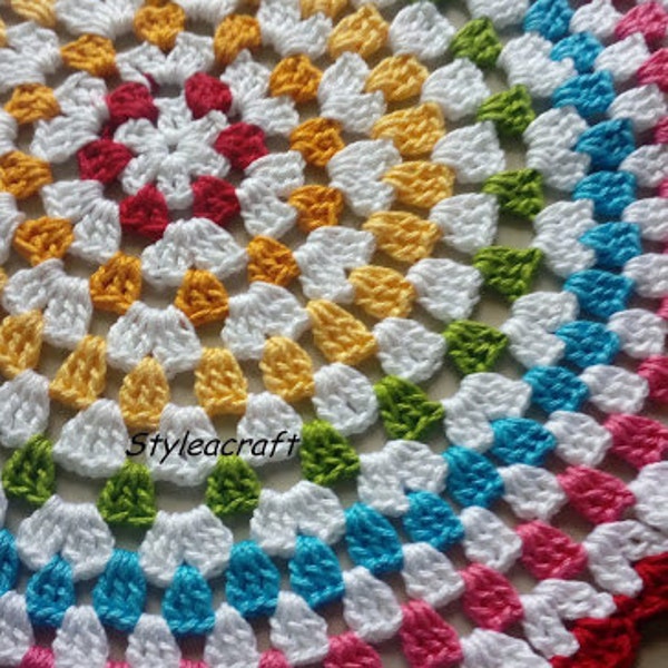 GRANNY CIRCULAR - Must try for beginners in crochet