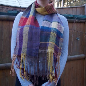 The Sivan | Saori Style Woven Scarf