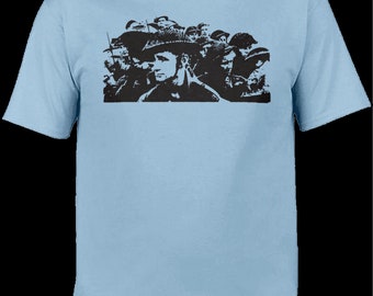 D Day print off men T-shirt Design 2