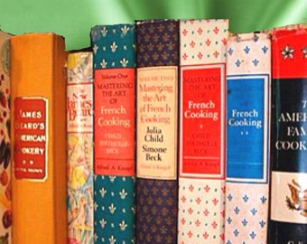 Cookbook Mystery Box 3-10 Piece Personally Curated Vintage Recipes Books Booklets  Gifts 5 Box Sizes XS - XL Treasure Box