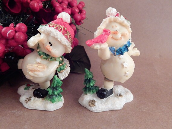 / Verspielte Schneem/änner Ornaments 6/ St/ück / Set