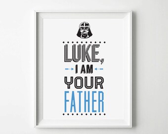 Download Luke I Am Your Father Personalized Shirt with Child's