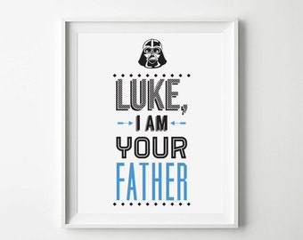 Download Luke I Am Your Father Personalized Shirt with Child's