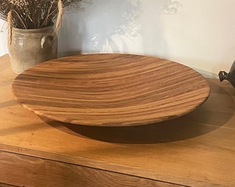 Large wooden fruit bowl 54cm