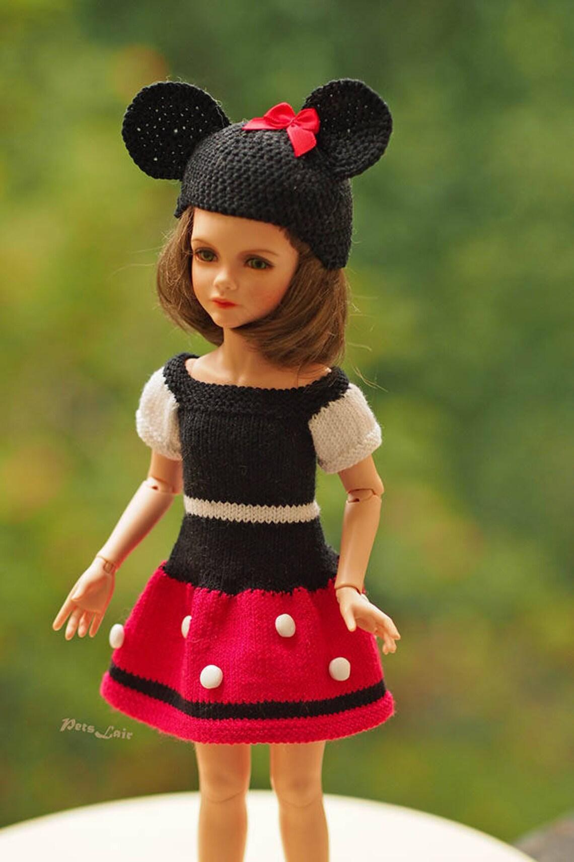 Minnie mouse outfit Clothes dolls 13 inch kaye wiggs dress Etsy