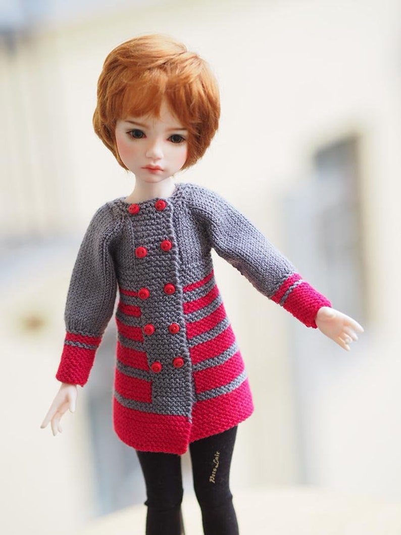 Coat for 13 inch dolls cardigan for iplehouse KID Clothing | Etsy