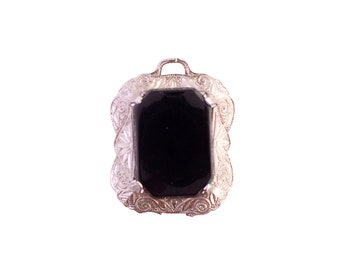 Sterling Onyx Pendant