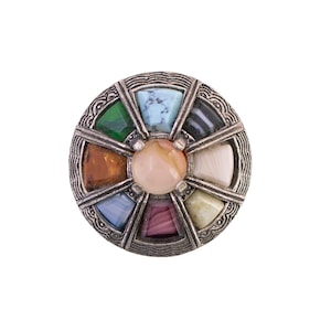 Miracle Scottish Multi Color Brooch