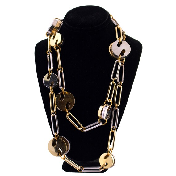 Western Germany Two Tone Necklace - image 2