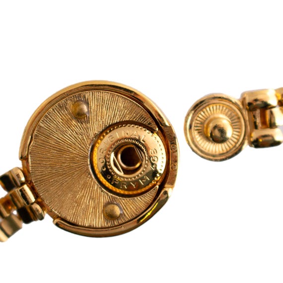 Monet Button Clasp Necklace - image 5