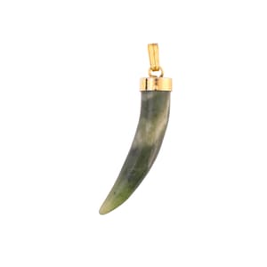 Nephrite Horn Pendant