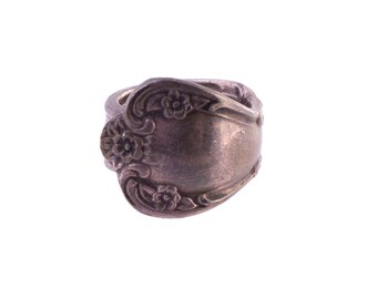 Silver Plate Spoon Ring
