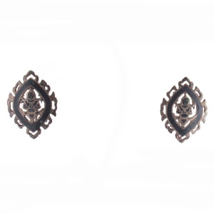 Sterling Niello Earrings