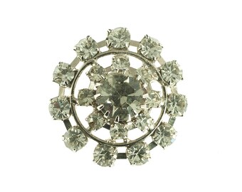 Small Rhinestone Brooch