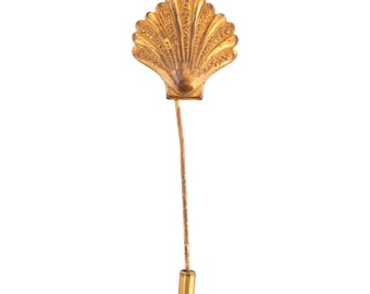 Vintage Miriam Haskell Abalone Shell Hat Stick Pin - Etsy