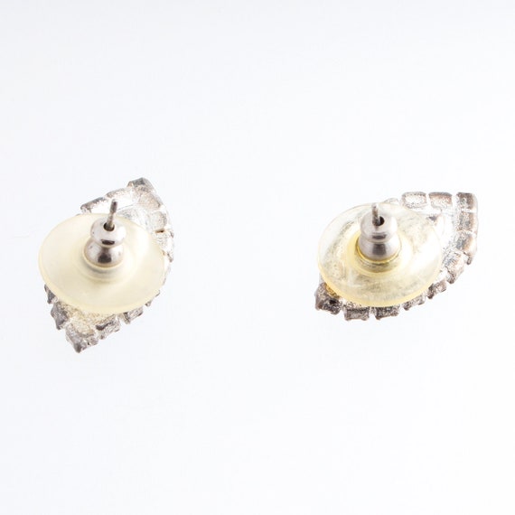 Rhinestone Marquis Necklace and Earring Set - image 4