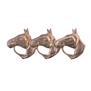 Vintage Sterling Horse Brooch